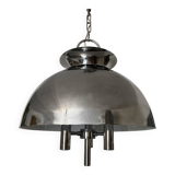 Space Age chrome design chandelier from the 70s