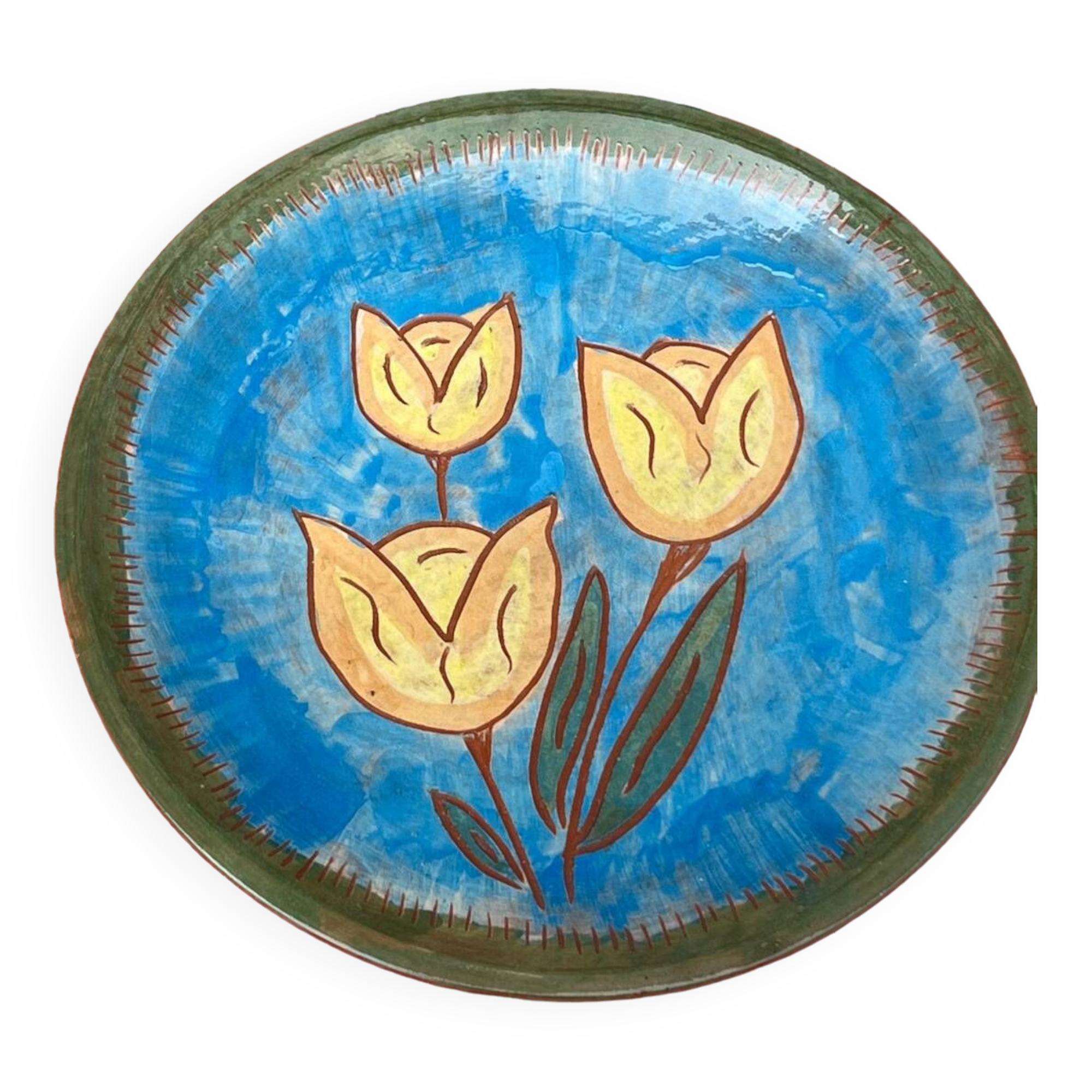 Terracotta dish