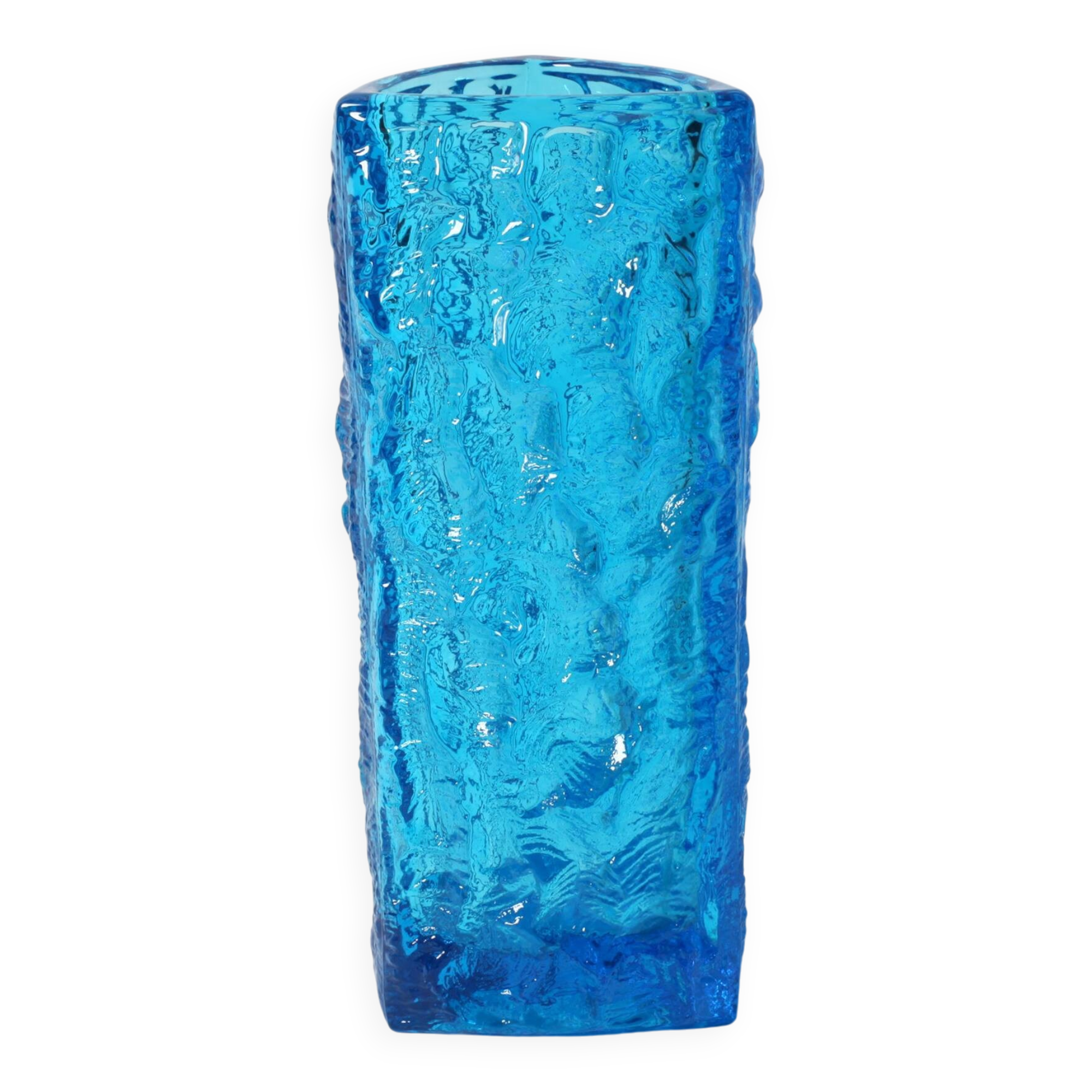 Triangular Vase Moravia by Vladislav Urban / Rosice / Czech Republic / 1968