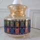 Colored glass pendant lamp 70s