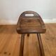 Savoyard milkman's brutalist stool