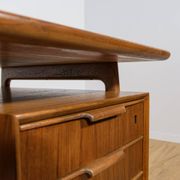 Bureau indépendant en teck modèle 75 de Omann Jun, Danemark, années 1950.