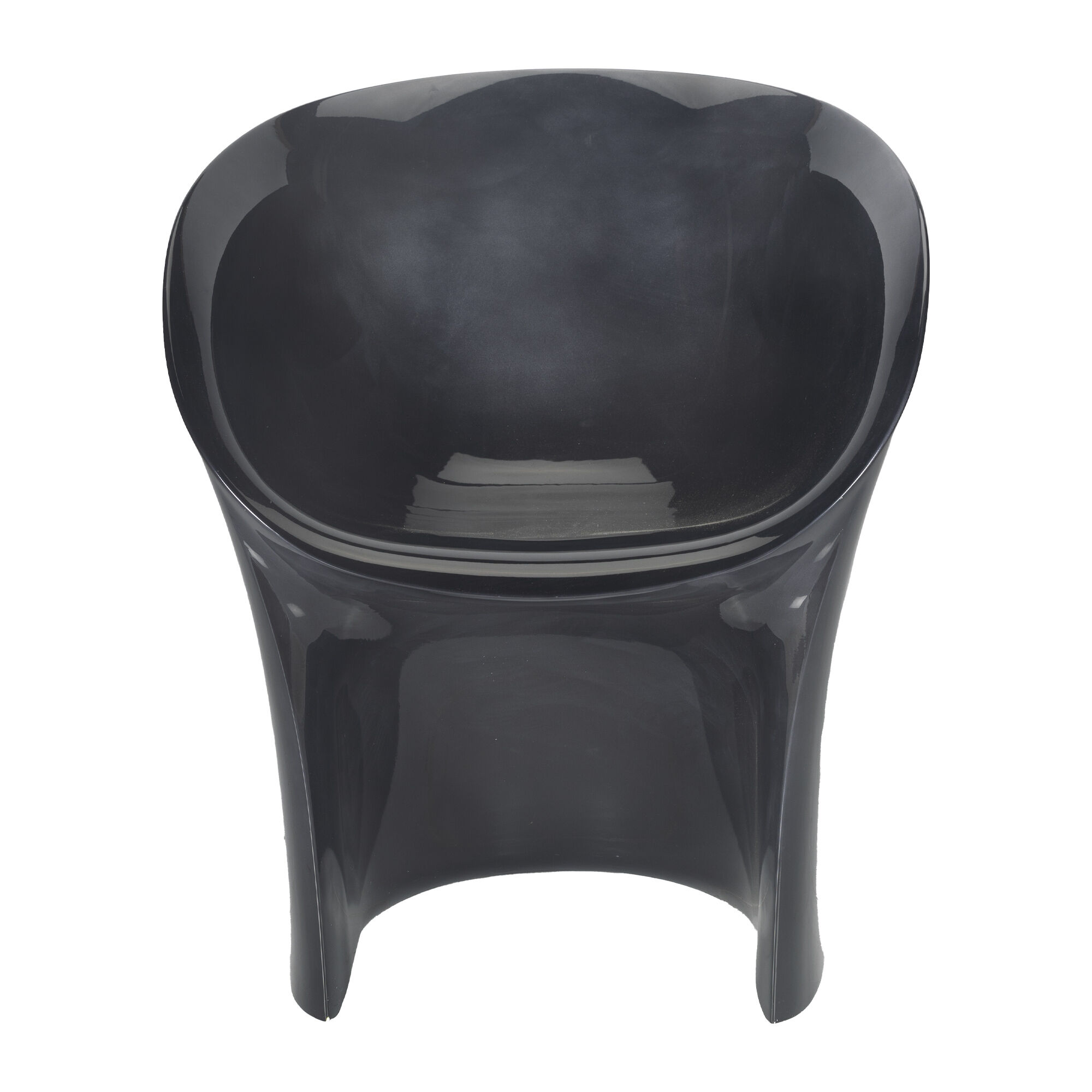 "Black Iron" Metallic Moon Armchair by Tokujin Yoshika for Moroso  62cm x 62cm x 74cm