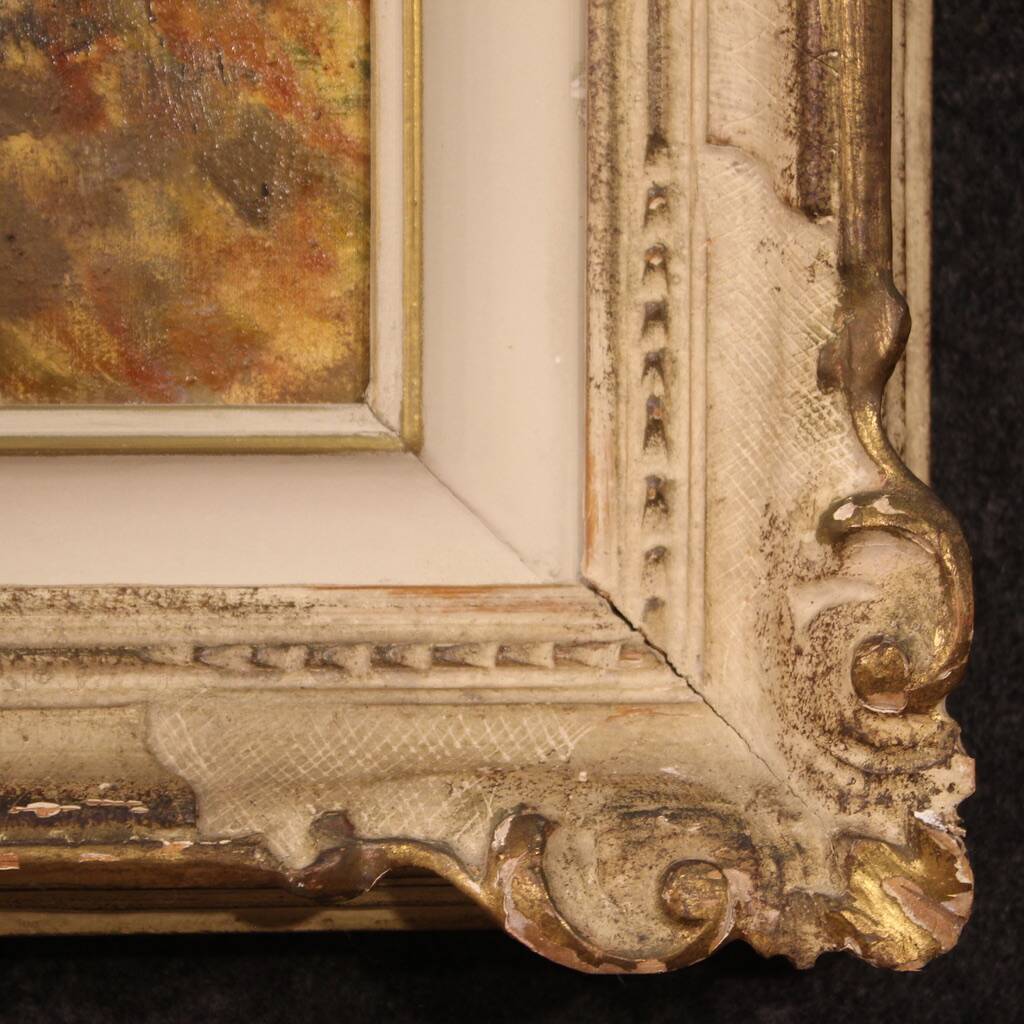 Landscape painting signed A. Corradi from the 20th century