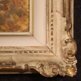 Landscape painting signed A. Corradi from the 20th century