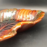 Vallauris Leaf-shaped presentation and decoration cup
