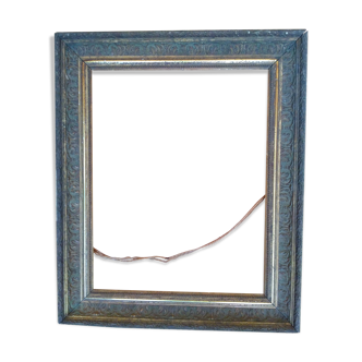 Old gold wood frame