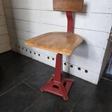 Singer chair with cast iron base