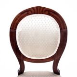 Table patte de lion avec chaises de la fin du XIXe siècle, Europe du Nord.