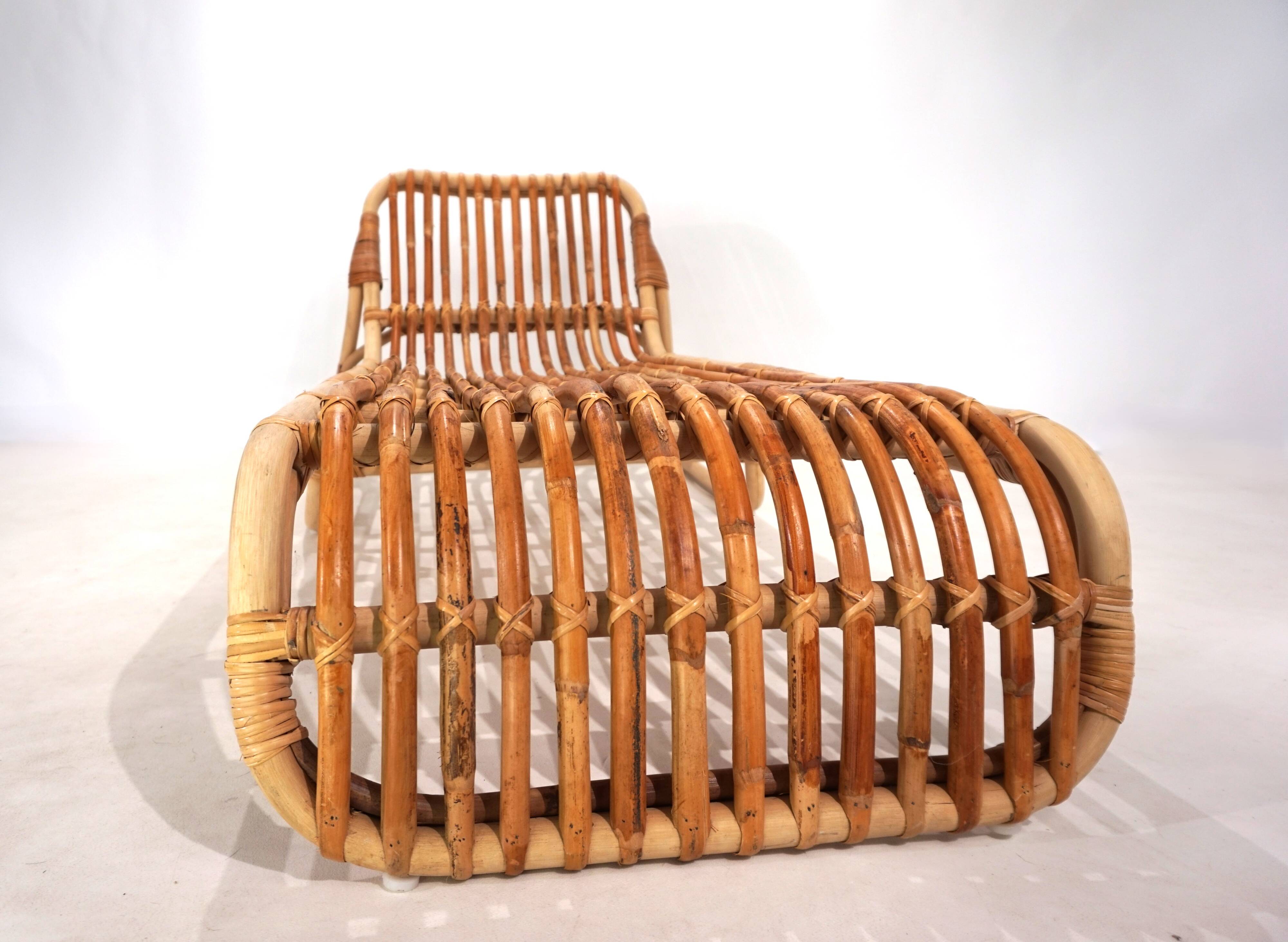 Lit de repos en bambou, 1970