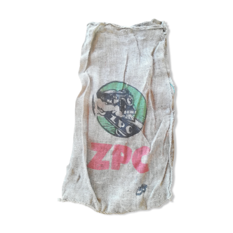 Sac toile de jute zpc train couleur