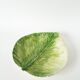Large slip dish / cup, Leaf model, Signed, 1970