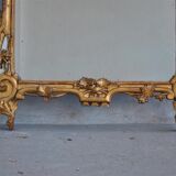 Provence mirror wooden gilded Louis XV era XVIII 72x152cm