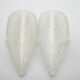 Pair of art deco wall lamps with pine cone pattern