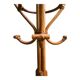 Vintage 1970s rattan parrot coat rack