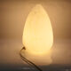 marbled opaline glass egg lamp 1970-80