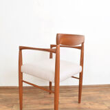 Danish Teak Armchairs by H. W. Klein for Bramin, Set of 2