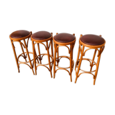 Série de 4 tabourets de bar