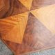 Gueridon old marquetry table old art deco vintage