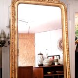 Old mirror Louis Philippe with pediment 142x81cm