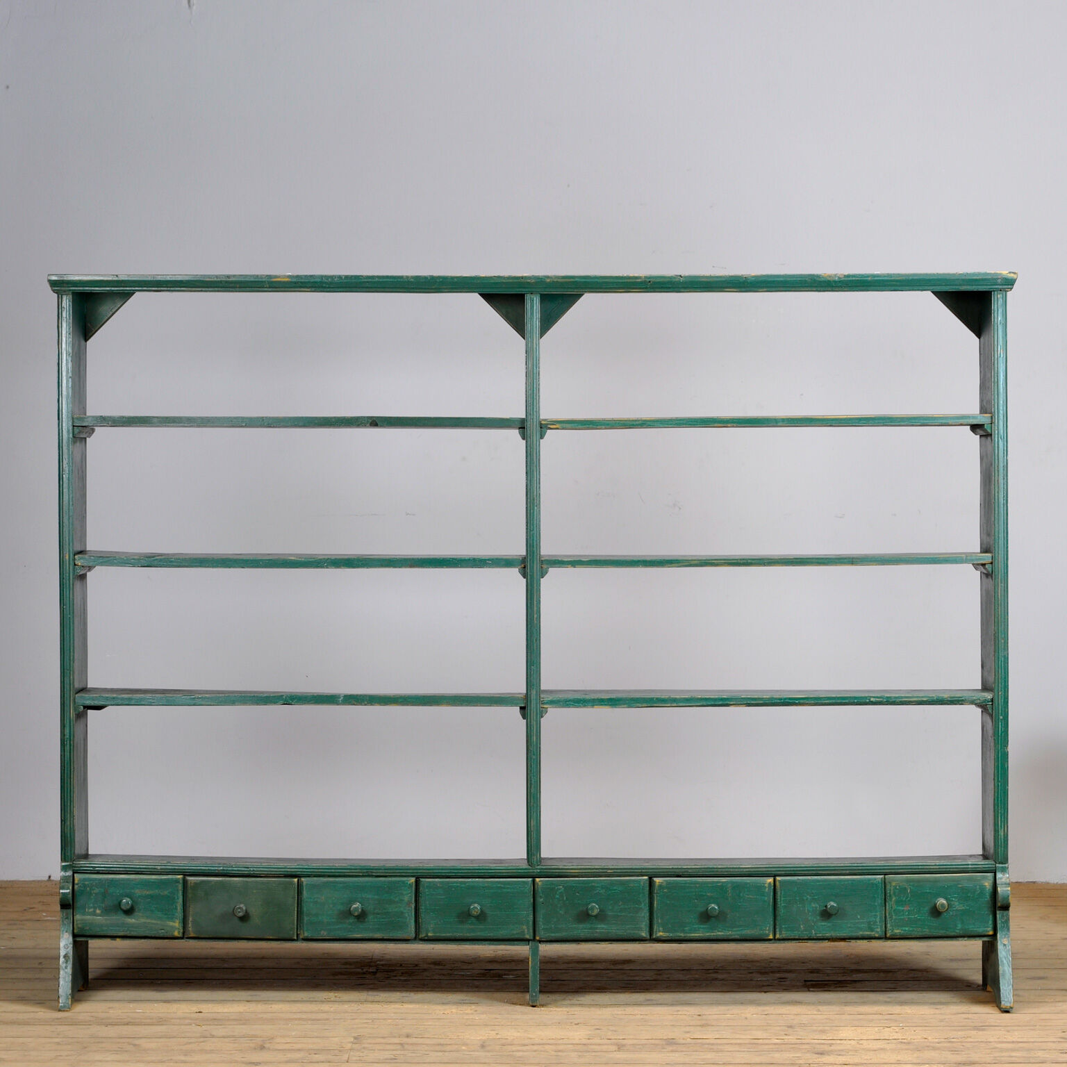 Bookcase With 8 Drawers, 1940's