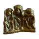 Bronze statue of the three monkeys 1940/50