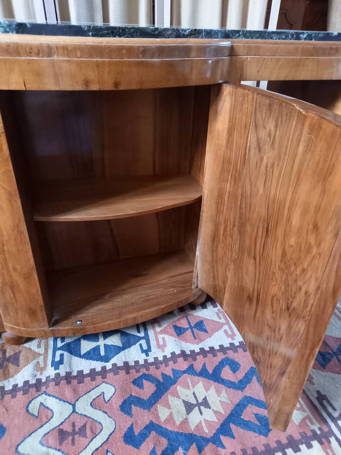 Double-sided art deco buffet or bar