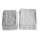 6 large antique damask napkins - mismatched
