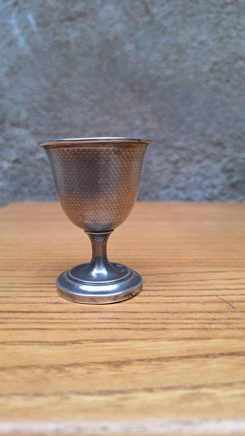 Cardeilhac solid silver egg cup