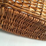 Rattan bottle basket