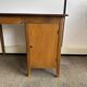 Vintage Danish desk from the 1960s with a drawer and cupboard.