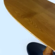 Mid-Century Modern Oval Tulip Coffee Table from Drevotvar, 1960s