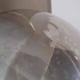 Delmas globe “smoked” wall lamp