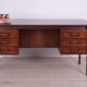 Mid-century freestanding rosewood desk, 1960s