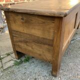 Wooden chest chene