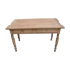 Table de ferme cuisine décapé 131cm