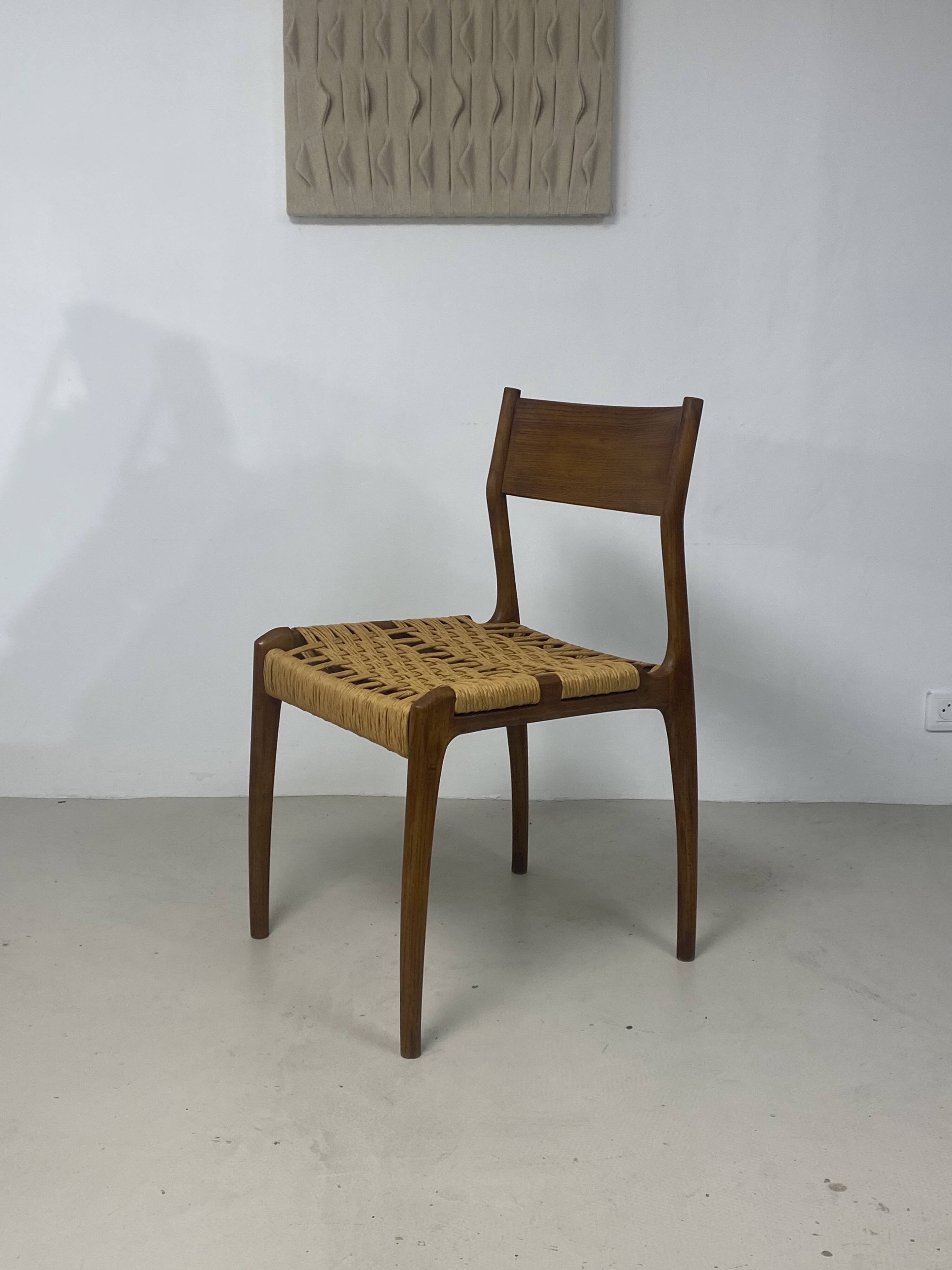 Set of 4 Havana chairs – Gessef, Consorzio Sedie Friuli.