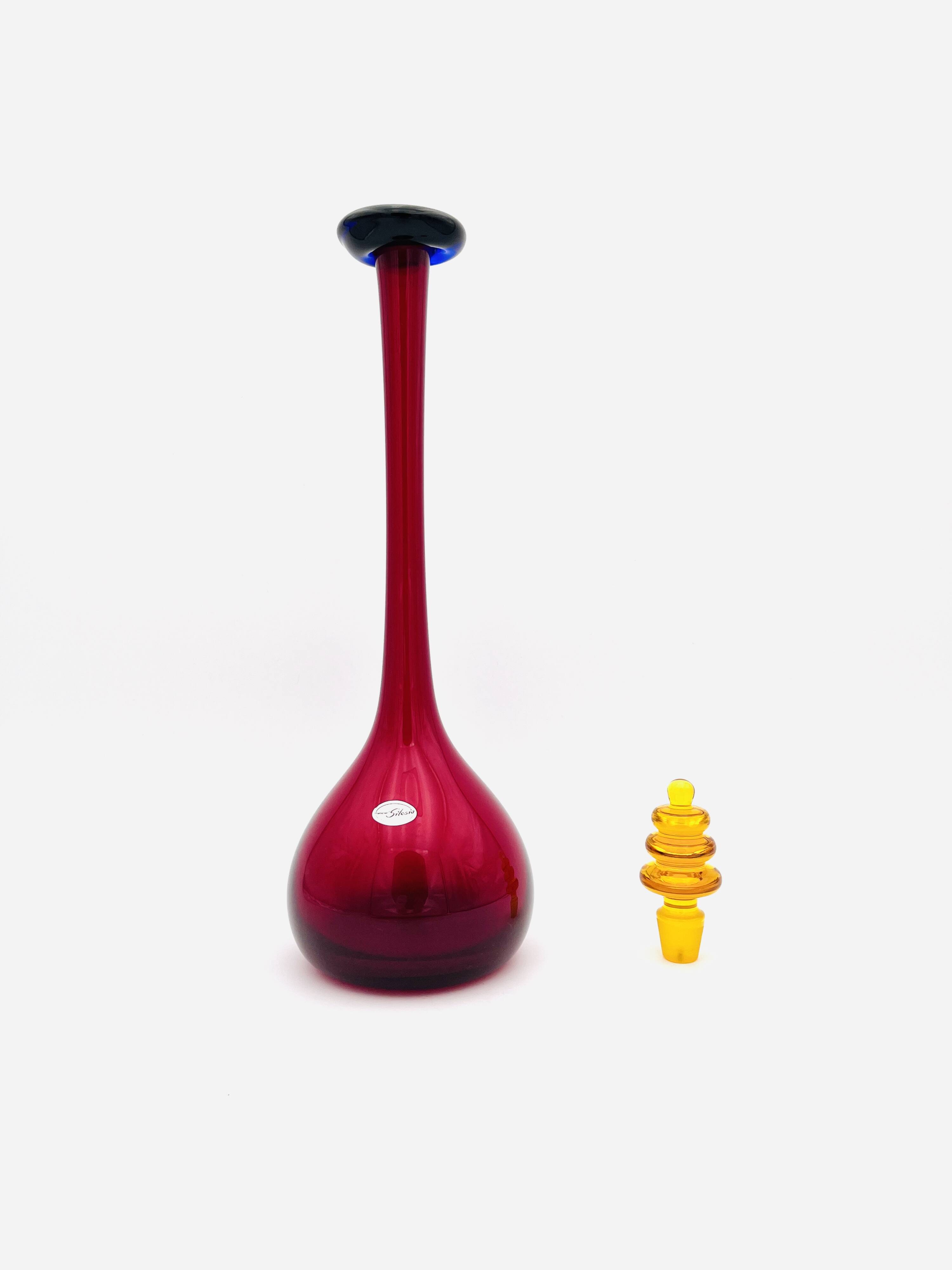 Sculptural Carafe XL Silesia Kaspar Design Memphis (45cm) 1970