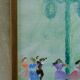 Olle Lindgren ( 1930-2018), Swedish Expressionist Painting, Oil on Canvas, 1976, Framed