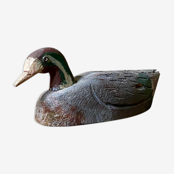 Wooden calling duck
