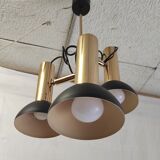 Suspension 3 spots en laiton – années 60