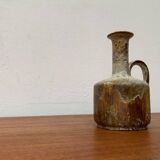 Brutalist Fat Lava Vase in Ceramic by Ruscha, West Germany, 1960s