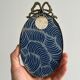 Petit miroir oval ancien