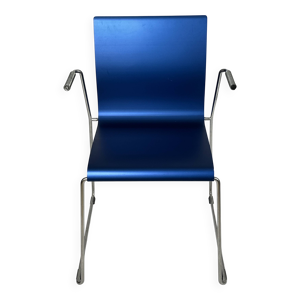 Chaise Blå Station en