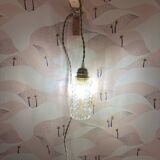 Paire de baladeuses opalines vintage