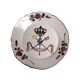 Earthenware from Les Islettes revolutionary plate late 18th century