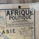 Ancienne carte géographique Afrique politique - n°17 et 17 bis par Vidal Lablache