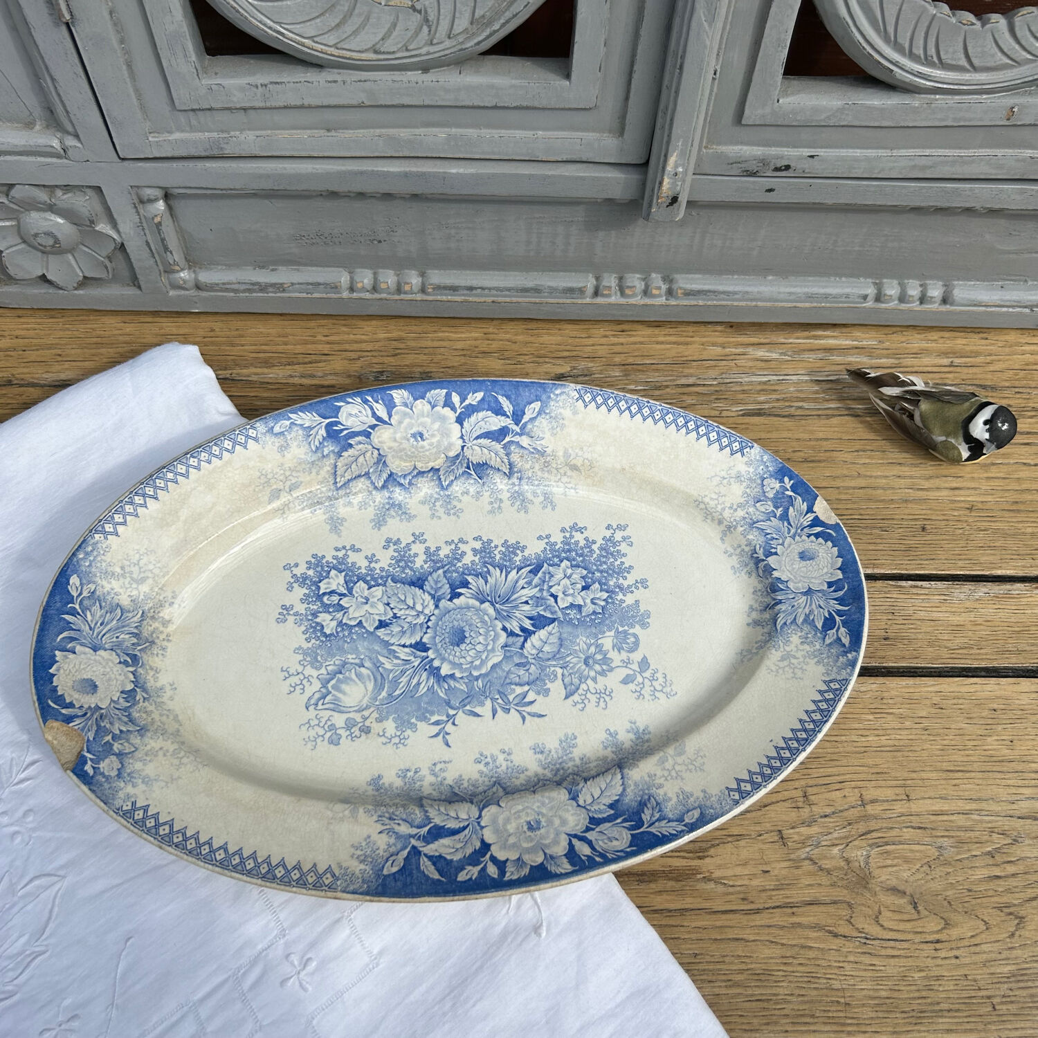 U&C Sarreguemines Vegetable Dish