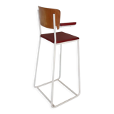 Vintage children's hairdresser chair 1950 Italy