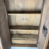 Stipo Monetiere, Piedmont 17th century cabinet with 8 drawers, in walnut, Italy